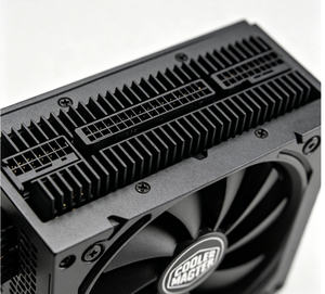 Alimentation électrique pour ordinateur de bureau Gamer Cooler Master MPZ 550W 650W 750W 80+ Gold entièrement modulaire ATX 3.0 PCIe 5.0 12VHPWR avec ventilateur FDB silencieux - Product Image 4