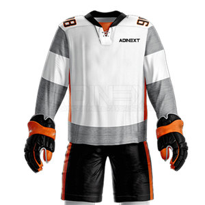 Uniforme de Hockey sobre Hielo de Nuevo Estilo para Entrenamiento, Ropa Deportiva para Equipos, Transpirable, 100% Poliéster, Unisex, para Adultos - Product Image 5