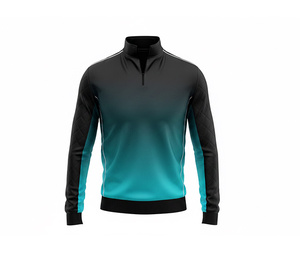 Custom Design Quarter Zip Sweatshirt Jacket Manufacturer <b>Men</b> Women Youth Sportswear Quick Dry Team <b>Pullover</b> - Product Image 4