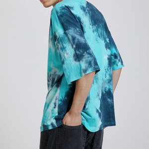 OEM Supply Casual Wear Wholesale Rate Breathable Hot Selling Customized Color <b>Tie</b> Dye Unisex Summer <b>Tie</b>-dye Shirts For Men - Product Image 3