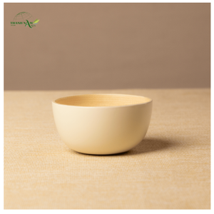 20% de réduction en stock – Bol en bambou jetable moderne et coloré, prix de gros, écologique, pour salade de fruits - Product Image 2