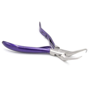 Kit de pinces à extensions de cheveux professionnelles, légères, couleur unie, en acier inoxydable de qualité chirurgicale, prix de gros avantageux - Product Image 3