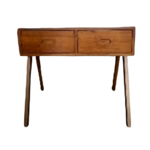 Modern Furniture Coffee <b>Tables</b> Size 80X60X75 Made of Solid Teak <b>Wood</b> Has 2 Drawers and Is Sold at an Economical Price - Product Image 5