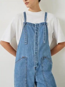 Overoles de Trabajo para Mujer, Duraderos, de Algodón, con Tirantes Ajustables, Suaves y Cómodos, Ideales para Trabajos al Aire Libre o Uso Casual - Product Image 2