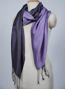 Estola Reversible de Cachemira y Seda Premium para Mujer, Ligera y Suave, Chal de Doble Cara, Bufanda de Lujo Ultra Suave de Diseñador - Product Image 3