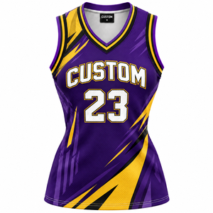 Maillots de basket-ball réversibles entièrement sublimés personnalisés, shorts et robes de basket-ball grandes tailles pour hommes et femmes - Product Image 1