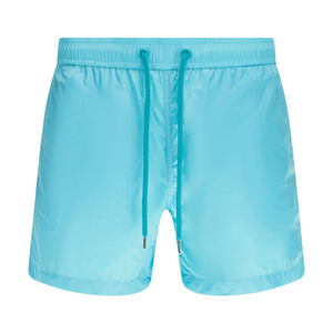 Shiny Fabric <b>Nylon</b> Summer <b>Shorts</b> Blue Color Elastic Drawstring Waist Breathable Quick Dry Outdoor Jogging Summer <b>Shorts</b> - Product Image 1