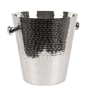 Hammered Copper Ice Bucket Modern Ice Bucket With Lid And Tongs Decorative Ice <b>Container</b> International Hammered Copper On Sale - Product Image 2