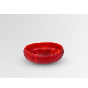 Trending Modern Polished Resin Luxury Salad Serving Bowl Eco-Friendly Heat Resistant Dishwasher Safe Home Decor Handmade Global - Product Image 2