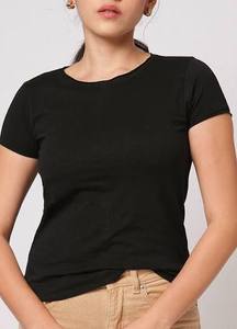 เสื้อยืดแขนสั้น STELLAR Office ผ้าถักเนื้อแน่น 240 กรัม ทรงปกติ สวมใส่สบาย ผ้าฝ้าย 100% คอกลม สำหรับผู้หญิง ฤดูร้อน - Product Image 3