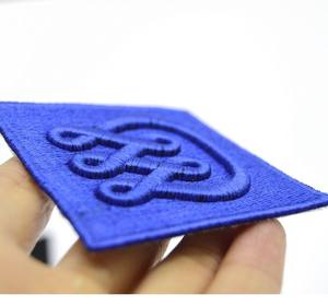 Custom club embroidered patch <b>iron</b> <b>on</b> sew <b>on</b> logo badge for clothing apparel hats bags jackets hoodies uniforms woven design who - Product Image 3