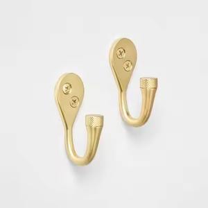 Soporte de Almacenamiento, Ganchos Metálicos para Pared, Resistentes, para Colgar Abrigos, Sombreros y Bolsos en la Entrada - Product Image 3