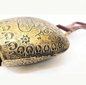 กระดิ่งวัวเหล็กแบบสวิสพร้อมสายหนัง ตกแต่งบ้านสไตล์เรียบง่าย สำหรับพิธีกรรม ทำสมาธิ และตกแต่งสวน รับผลิตตามแบบ OEM - Product Image 5