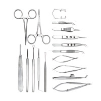 Offre Spéciale : Kit de Chirurgie Orale Micro-Periodontale Ariston 17 Pièces – Instruments Chirurgicaux Dentaires Réutilisables en Acier Inoxydable de Haute Qualité