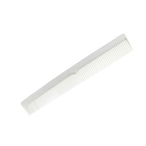 หวีตัดผมพลาสติกสีขาว ขายส่ง 1 ชิ้น หวีสำหรับร้านทำผมและใช้ในบ้าน - Product Image 5
