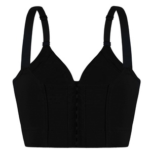Sujetador sin Varillas de Copa Completa para Mujer, Tallas Grandes, Tirantes Ajustables, Espalda en Y, Color Sólido, Sin Costuras, para Todas las Temporadas, Lavable a Máquina - Product Image 3