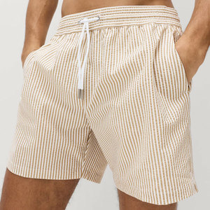 Shorts de bain pour hommes, taille standard, légers, imprimés par sublimation, couleur personnalisée, tendance, best-seller, vêtements de plage d'été - Product Image 5