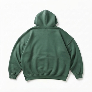 เสื้อฮู้ดทรงหลวมผ้าเฟรนช์เทอร์รี่ GSM สูง น้ำหนักมาก สวมใส่สบาย เหมาะสำหรับใส่ในชีวิตประจำวัน - Product Image 1