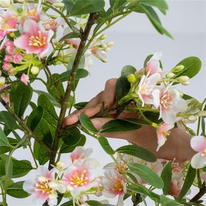 Confezione da 2 Alberi Artificiali di Impatiens da Esterno da 90 cm, Fiori Finti in Seta con Base in Cemento, Pianta Floreale Realistica per - Product Image 4