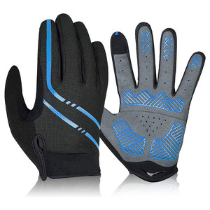 Gants de cyclisme pour enfants et jeunes, respirants, demi-doigts, avec gel, unisexes, pour l'été - Product Image 1