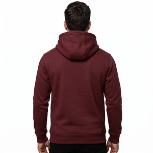 Sudadera con Capucha Oversize de Lujo en Color Liso para Invierno, Personalizable, Ecológica, de Felpa Pesada de 340 Gramos, 100% Algodón - Proveedor Destacado - Product Image 3