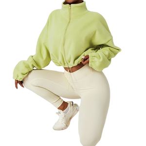 Vêtements de sport de haute qualité pour l'automne et l'hiver, sweat-shirt à capuche personnalisé, sweat-shirt à manches longues, haut court, veste pour femmes, pour femmes 2026 - Product Image 5