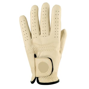 Gant de golf en cuir Cabretta pour droitier, antidérapant, unisexe, fermeture auto-agrippante, gant de sport - Product Image 1