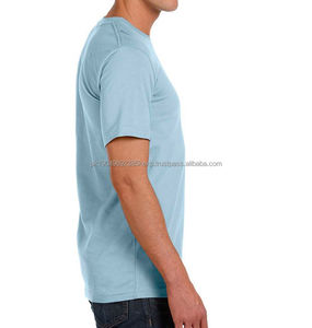 Camiseta de Hombre de Alta Calidad, Algodón Transpirable de Secado Rápido, Color Sólido, Cuello Redondo, Manga Corta, Talla Grande, Precio Económico, Ropa de Verano - Product Image 2