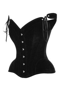 Corsets pour femmes, sexy, gainants, modernes, en velours, pour grandes tailles, respirants, en cuir - Product Image 6