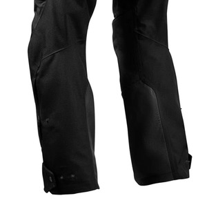 Men Motorcycle Pants Straight Fit High Waist Breathable <b>With</b> Multiple <b>Pockets</b> Moto Biker Style <b>Black</b> Spandex Nylon <b>Trousers</b> - Product Image 2