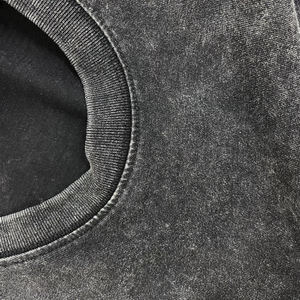 Men's Casual <b>Acid</b> <b>Wash</b> <b>T</b>-<b>Shirt</b> 100% Cotton O-Neck Loose Drop Shoulder Solid Pattern Men's <b>Acid</b> <b>Wash</b> <b>T</b> <b>Shirt</b> - Product Image 4