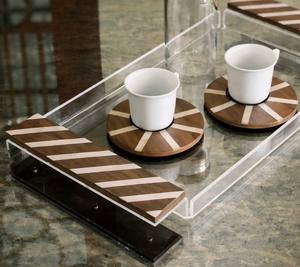 Porta Incienso de Madera Natural con Caligrafía Árabe, con Bandeja y Caja, Estilo Árabe, Madkhan, para el Hogar, Ramadán, Eid, Mubkhar Moderno - Product Image 4