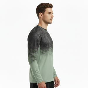 Camisas de Pesca Impermeables y Cortavientos para Hombre con Capucha, Ropa Transpirable con Protección UV para Senderismo y Camping al Aire Libre, Tallas Grandes - Product Image 3