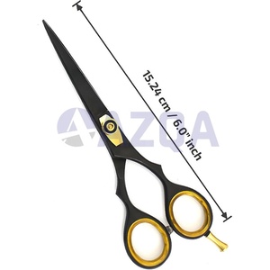 Kit de toilettage pour hommes 4 en 1 très vendu, ciseaux à cheveux, ciseaux effilés, rasoir droit avec étui de rangement, ensemble de barbier - Product Image 4