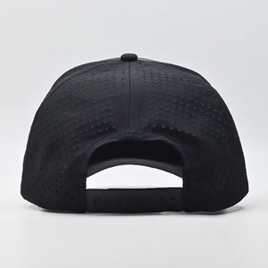 Black Camouflage Mesh Trucker Cap 6-Panel Adjustable Back Closure Outdoor Casual Hat for Adults Spring Summer Wear - Product Image 3