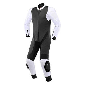 Traje de Motociclista de Cuero Directo de Fábrica, Traje de Carreras de Alta Calidad, Traje de Moto de Dos Piezas OEM, Equipo de Conducción con Diseño Personalizado - Product Image 1