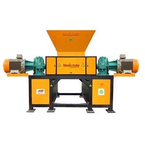 Trituradora de Metal Semiautomática de Alta Demanda, Trituradora de Metal de Doble Eje para Uso Industrial - Product Image 1