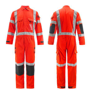 Uniforme de Trabajo de Seguridad Industrial de Alta Visibilidad BETTERGLOWAPPARELMFG Personalizado, Conjunto Unisex de Algodón Transpirable con Certificación CE - Product Image 4