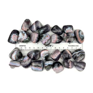 Piedras Rodadas de Amatista Natural y Ágata de Encaje, con Bandas Púrpuras, para Feng Shui, Sanación Religiosa, Cristal de Reiki, Meditación, Marca Chakralume - Product Image 6