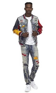 Vente en gros de vestes universitaires personnalisables Vêtements d'extérieur de qualité supérieure pour les équipes et les collèges Veste en vrac pour hommes - Product Image 5