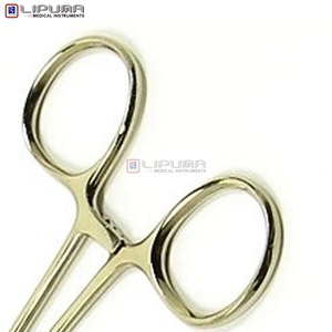 DERF 4 3/4 pouces de long, instruments dentaires vétérinaires, porte-aiguille chirurgical en acier inoxydable, MOL, base de sécurité pour la suture manuelle - Product Image 6