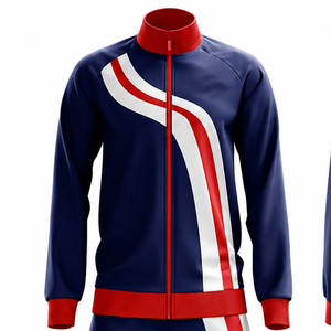 Performance Training Sport Tracksuit <b>Custom</b> OEM Logo Sublimation Manufacturing Breathable Fabric Team Wear For Men Athletes Plus - Product Image 2