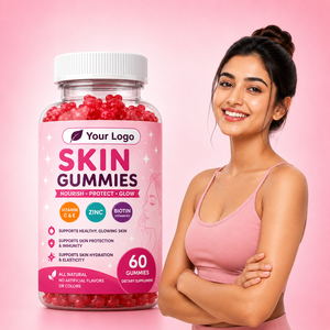 Beauty Formula <b>Gummies</b> with Vitamin C E Zinc and <b>Biotin</b> Soft Chewable Fruit Flavor Gummy Product with Convenient Packaging - Product Image 1
