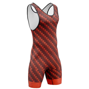 Combinaison de lutte et de powerlifting pour adultes de haute qualité, extensible, imprimée par transfert thermique, logo personnalisé devant/dessus, tissu Spandex/Polyester - Product Image 2