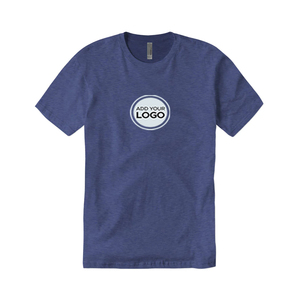 T-shirt personnalisé pour événements d'entreprise, col rond, coupe classique, tissu écologique de luxe, mélange de tissus ultra doux, manches courtes, tissu tri-blend - Product Image 1