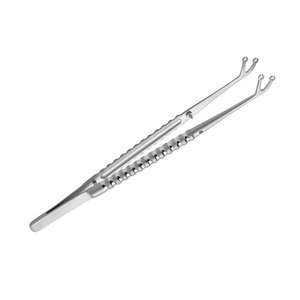 Pinzas Quirúrgicas de Acero Inoxidable con Punta Bifurcada, Pinzas de Anillo Dentadas Dobles para Sujetar Tejido, Pinzas Tipo Y, Instrumentos Médicos - Product Image 6