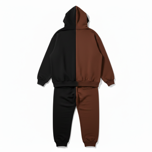Survêtement pour homme en polyester et coton, motif Aolid, confortable, respirant, service OEM, dernier design, streetwear décontracté de haute qualité - Product Image 1
