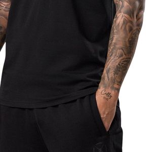 เสื้อยืดผู้ชายสีดำ Essential Jersey แขนสั้น น้ำหนักเบา ระบายอากาศได้ดี สำหรับออกกำลังกาย วิ่ง ฟิตเนส และเล่นกีฬา - Product Image 6