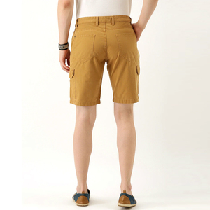 Pantalones Cortos Cargo para Hombre, Color Sólido, Logotipo Personalizado, Fabricante de Fábrica, Venta al Por Mayor OEM, 100% Algodón, Múltiples Bolsillos, Impermeables, de Secado Rápido - Product Image 4