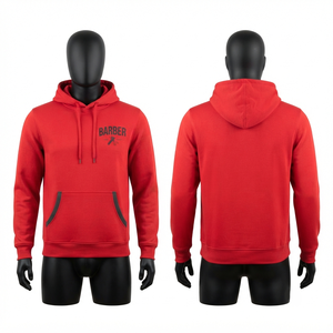 Sudadera con Capucha Premium de Forro Polar de Poliéster de 240 GSM para Otoño, Color Naranja, Sublimación, Impresión Digital, Logotipo Personalizado, Marca Privada, OEM - Product Image 5